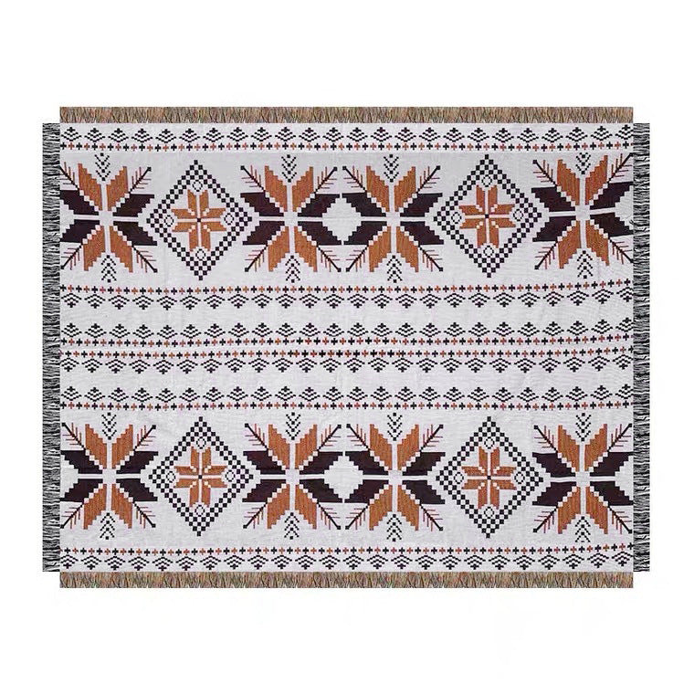 2pcs pack set 90*150cm Bohemian Picnic Blanket, Waterproof Camping Blanket, Outdoor Rug for Camping, Picnic, Beach  
